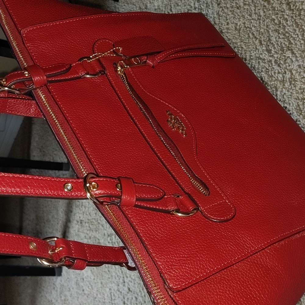 EUC Coach Kleo Carryall Tote Crossbody Bag - Picture 4 of 6